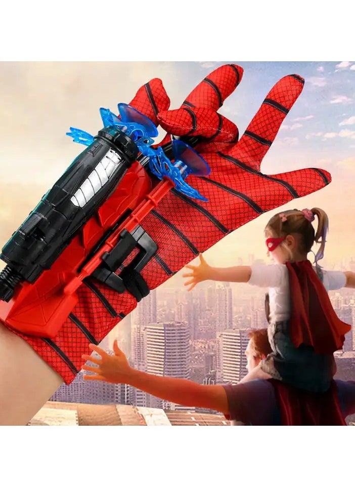 Generic - Spiderman Web Shooter for Kids, Super Hero Launcher Gloves, Spider Man Wrist Launcher, Educational Toys, Spiderman Costume Cosplay Hero Gift - Image 1