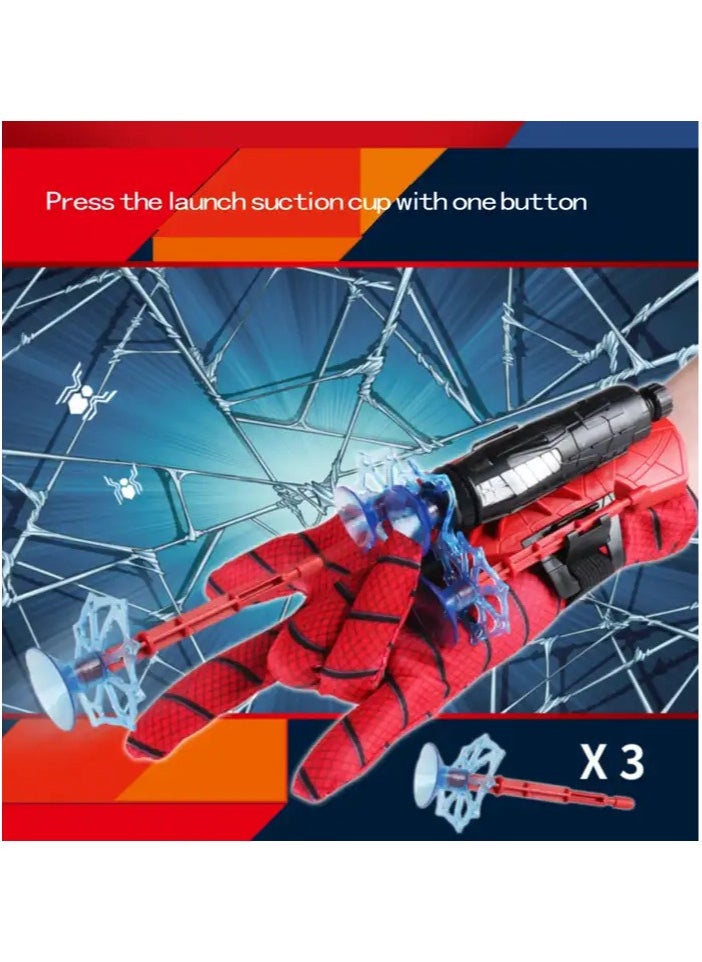 Generic - Spiderman Web Shooter for Kids, Super Hero Launcher Gloves, Spider Man Wrist Launcher, Educational Toys, Spiderman Costume Cosplay Hero Gift - Image 1