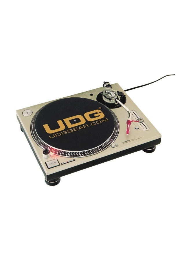 UDG Turntable Slipmat Set, Black/Golden (Sold in Pairs) - Image 2
