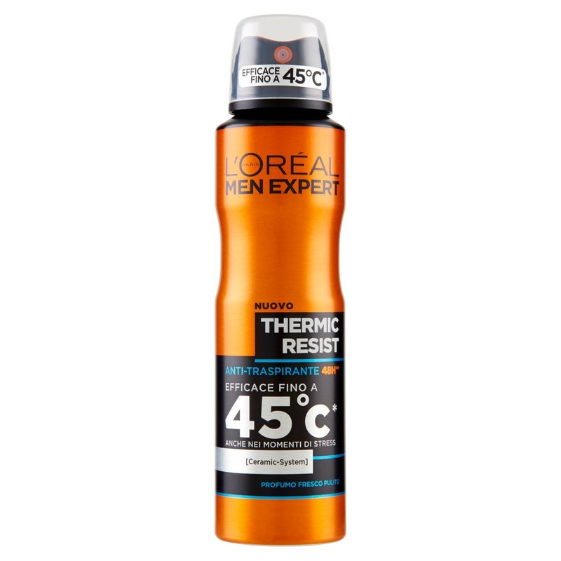 L'ORÉAL Paris Men Expert Thermic Resist - Men's Deodorant Anti-Breathable Spray - 150 ml