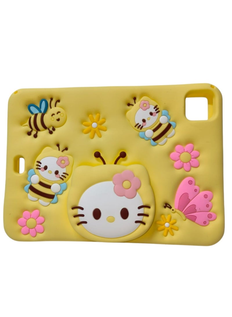Hello Kitty Case for iPad Pro 11 Inch 3D Silicone Cartoon Case (2022/2021, 4th/3rd Generation), iPad Pro 11 Inch Cover,iPad Air 5 2022 / iPad Air 4 2020 10.9 Inch Case, Cute, Stand Function, Silicone case Case, Cover, Shock-Absorption - Image 5