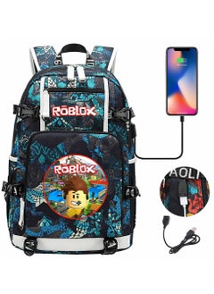 ROBLOX Roblox USB Headset Teen Casual Travel Backpack 