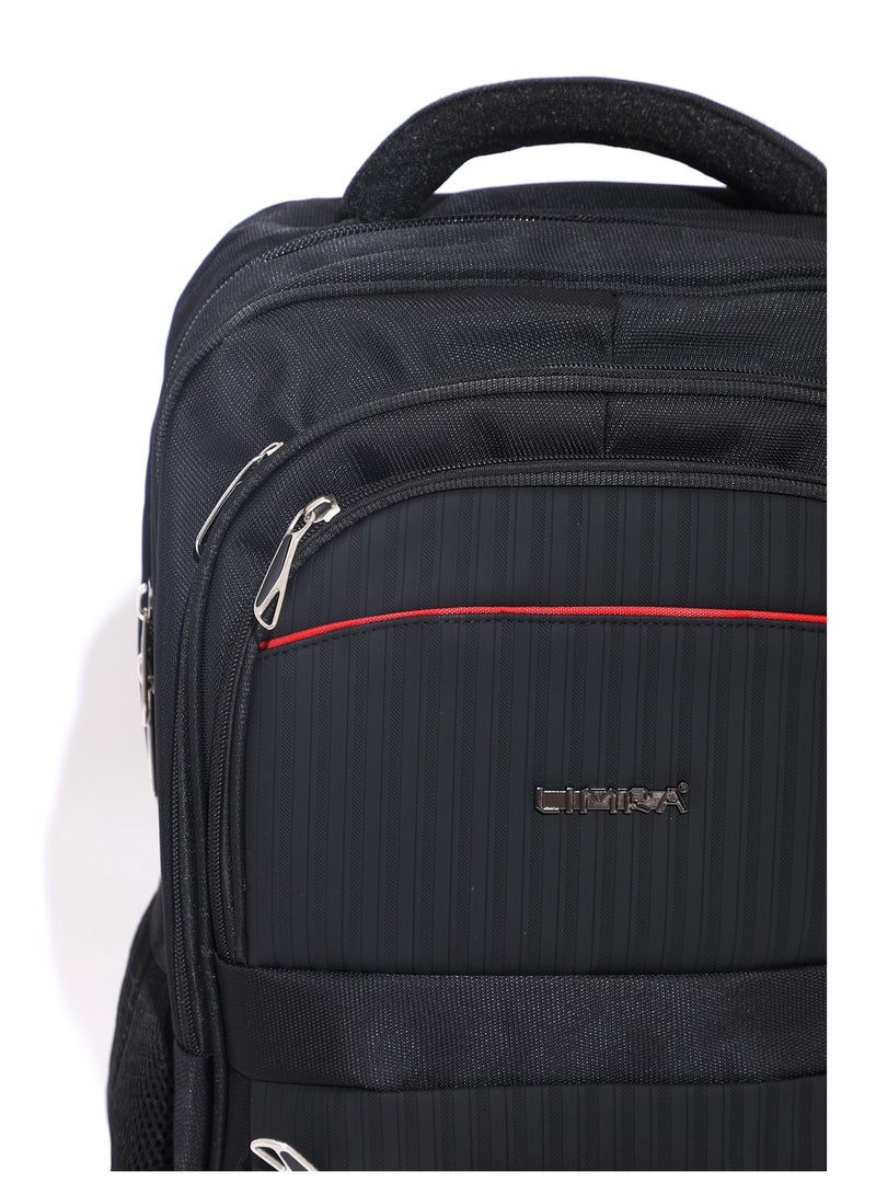 LIMRA backpack Classic and elegant 20 inches black - Image 3