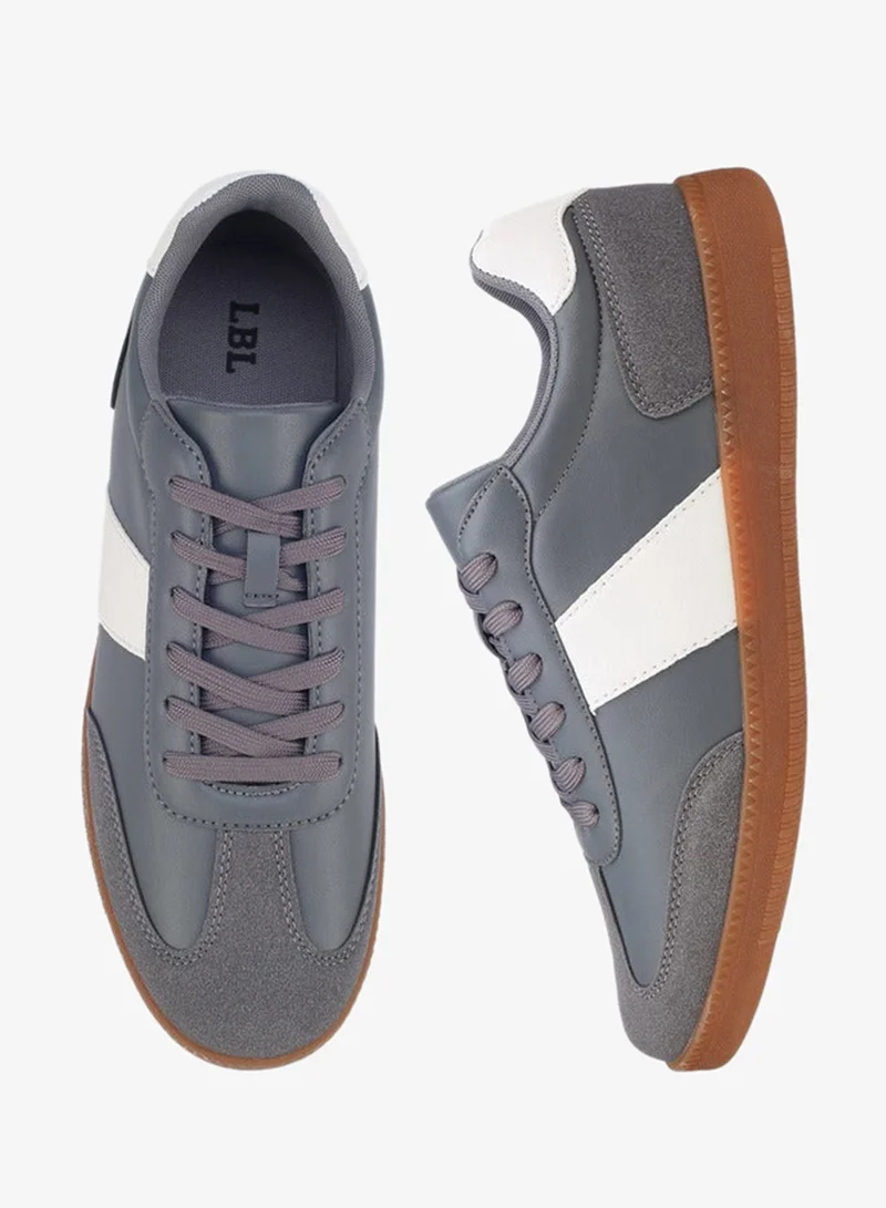 Men Lace-Up Ankle Sneakers