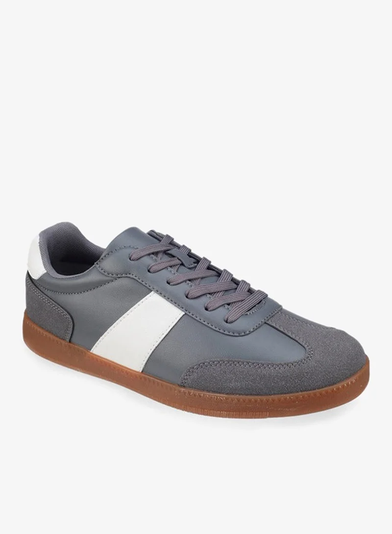 LBL by Shoexpress GREY Men Lace-Up Ankle Sneakers for Men | Best Price UAE