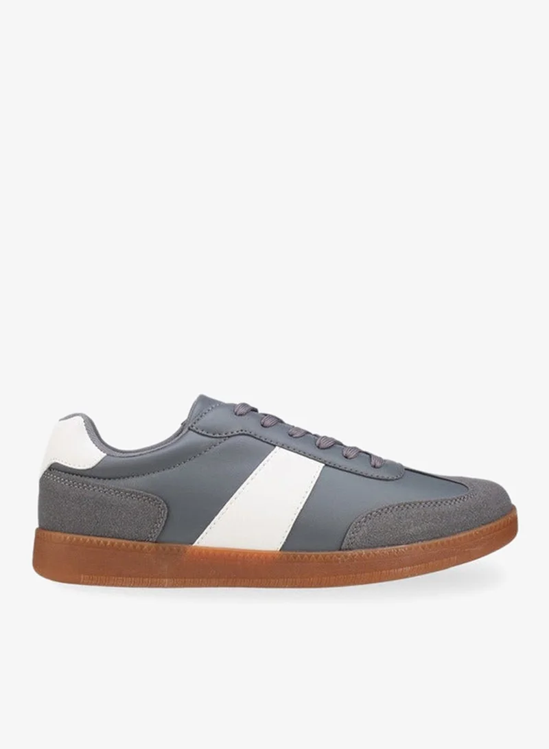 Men Lace-Up Ankle Sneakers