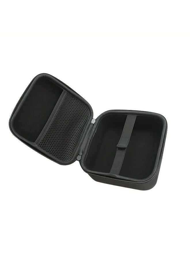 Black Hard Shell Travel Case For Apple Mac Mini M4 Shockproof Portable Organizer - Image 4