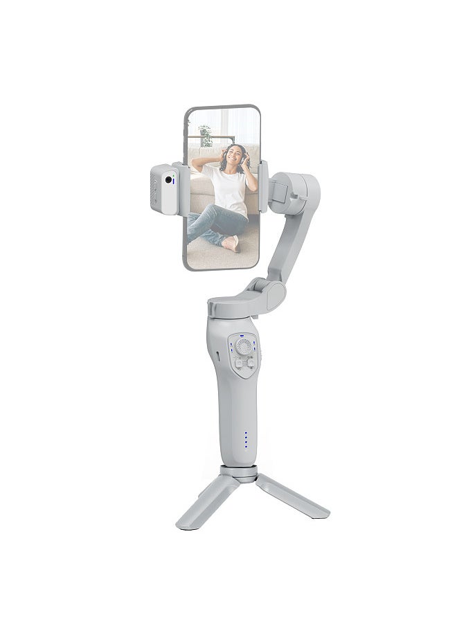 ANDOER - 3-Axis Stabilizer Gimbal Stabilizer for Smartphone 0.28g/0.61lbs Payload Anti-shaking Support Gestures Control BT - Image 1