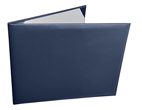 Happy Secret Book-Style Diploma Cover 8.5" x 11", Smooth Leather Certificate Holder for Diplomas and Certificates - Image 1