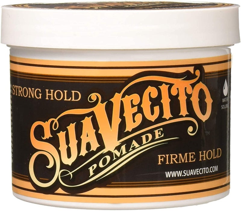 Suavecito Strong Hold Hair Pomade For Men, 32 oz - Medium Shine Water Based Wax Like Flake Free Hair Gel - Easy To Wash Out - All Day Hold For All Hair Styles - Image 1