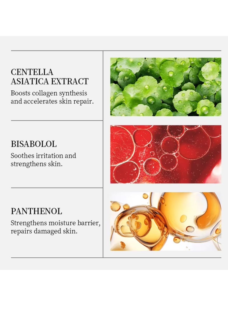 Kormesic Centella Asiatica Repairing Serum Centella Repairing Facial Serum Soothing Barrier Repair Hydrating Moisturizing Face Serums Reduce Redness Calms Irritation 30ml - Image 3