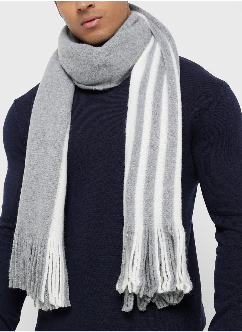 Robert Wood - Casual Knitted Scarf - Image 1