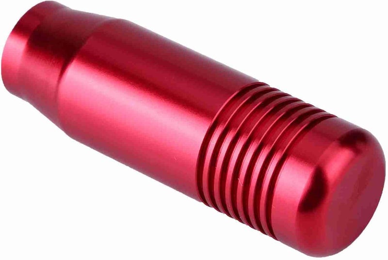 ZJchao Gear Shift Knob Aluminum Alloy Manual Gear Shift Knob Head 8.5cm Head for Truck SUV (Red) - Image 2
