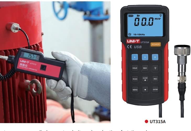 UNI-T UT315A Digital Vibration Tester - Image 2