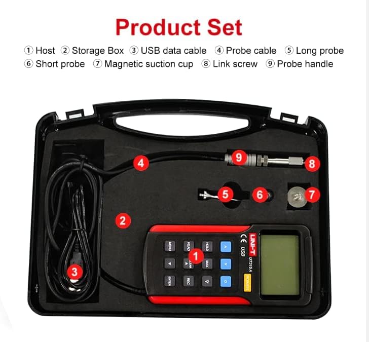 UNI-T UT315A Digital Vibration Tester - Image 4