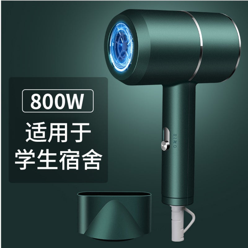 general Iris electric hair dryer home high-power hot and cold wind barber hair stylist dormitory students air tube ⑥ Green