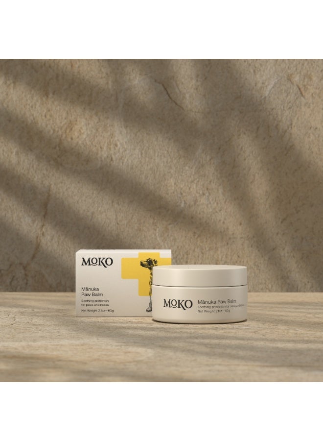 Moko Medical-Grade Manuka Honey Paw Balm - All-Season Protective Pet Ointment for Dry, Cracked Pads and Sensitive Nose (100% Lick-Safe, Moisturising & Soothing Itch Relief for All Dogs) - Image 2