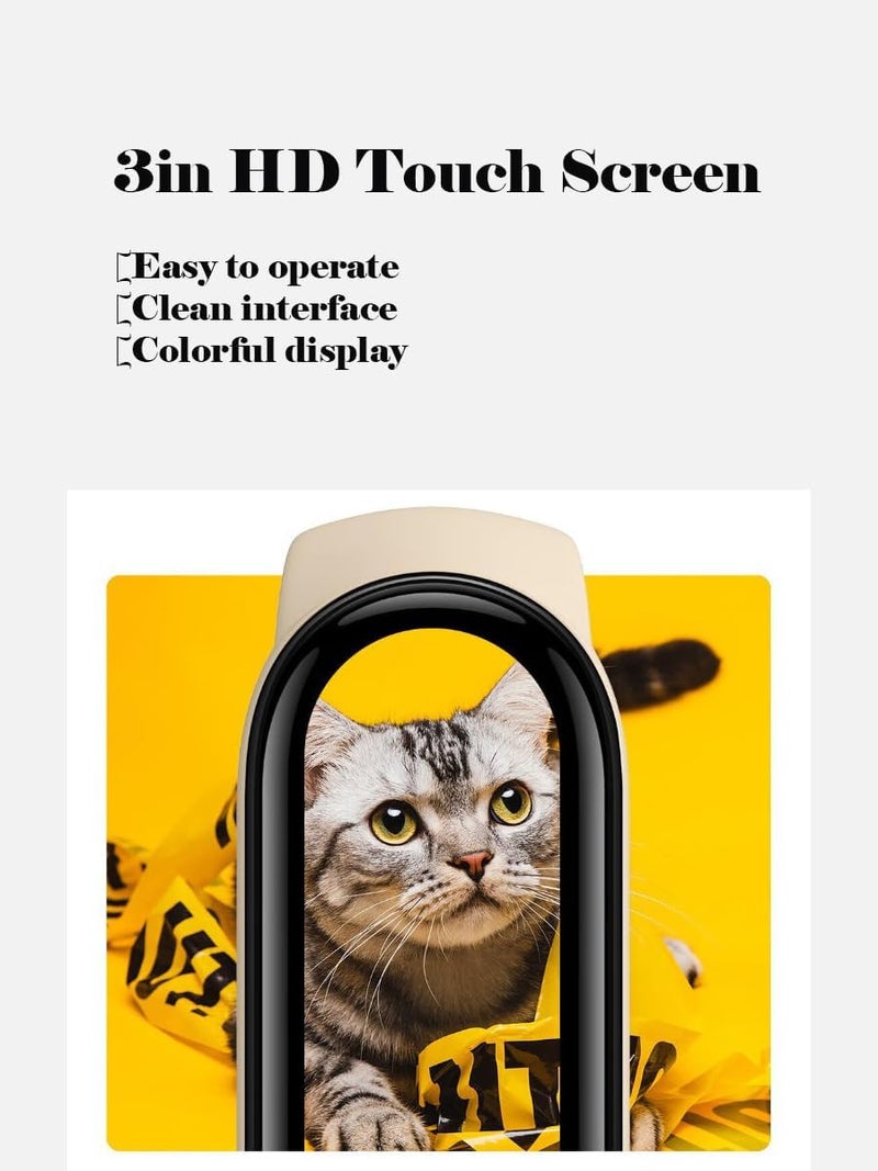 klarako M6 Smart Watch Bands,Heart Rate Pressure Sleep Monitoring,Step Counting,Music Weather Bluetooth Fitness - Image 4