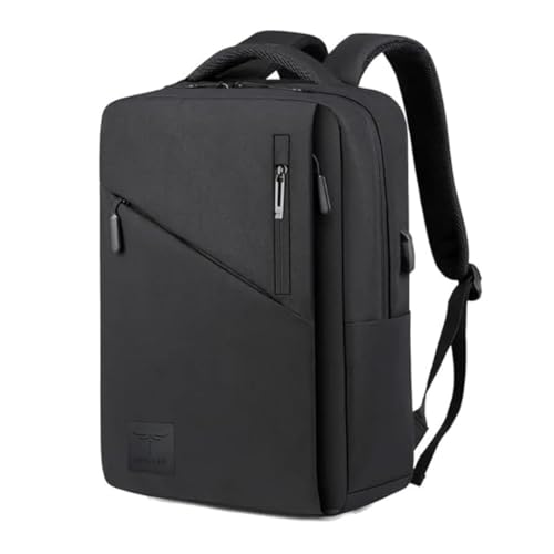 Impulse V2 Elite 30L Water Resistant Laptop Backpack | USB Port | Fits 16'' Laptop | Office, College & Travel Use |(Black) - Image 1