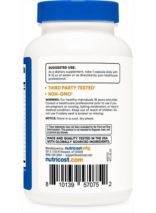 Nutricost Digestive Enzymes 620mg, 120 Capsules - Complete Digestive Enzyme Supplement - Image 4