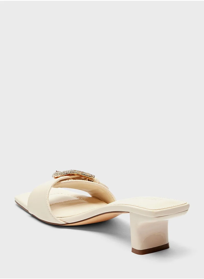 Celeste Single Strap Low Heel Sandals