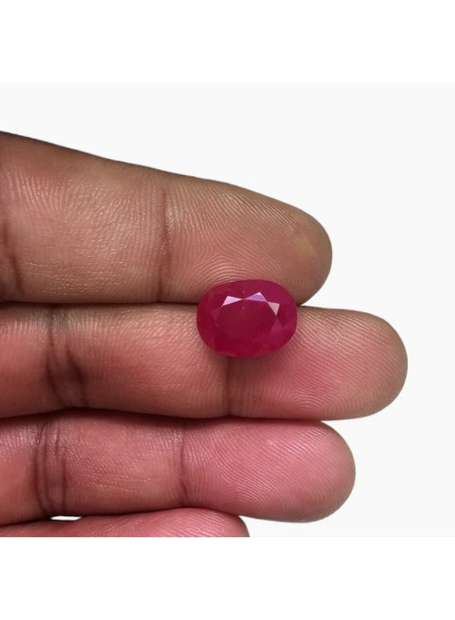 Ayezeh Jewels Natural Mozambique Ruby 6.40 Ct Loose Gemstone – Deep Red Precious Ruby Stone for Rings, Pendants & Fine Jewelry  - Ayezeh Jewels - Image 4