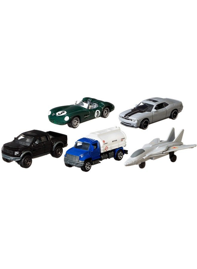 MATCHBOX Matchbox Top Gun: Maverick 5-Pack of Vehicles & Planes for Kids 3 Years Old & Up, Authentic Design for Collectors  - Image 1