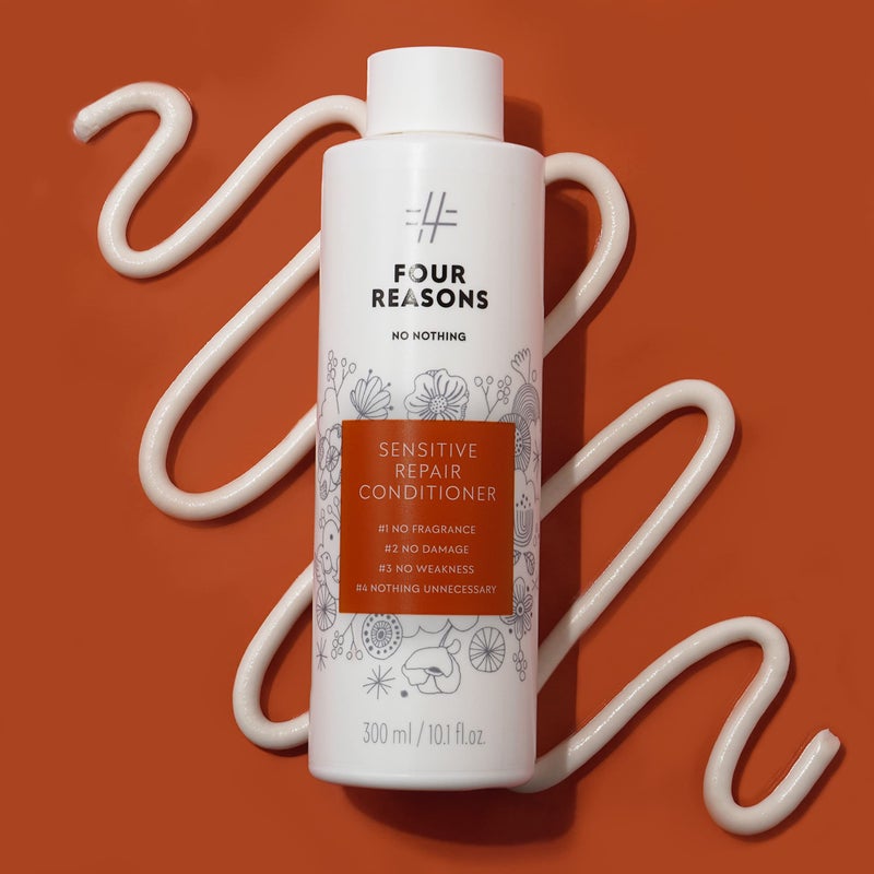 No nothing Very Sensitive - Repair Conditioner - Vegan, Hypoallergenic, Fragrance Free, Paraben Free â€“ 10.15 oz - Image 4