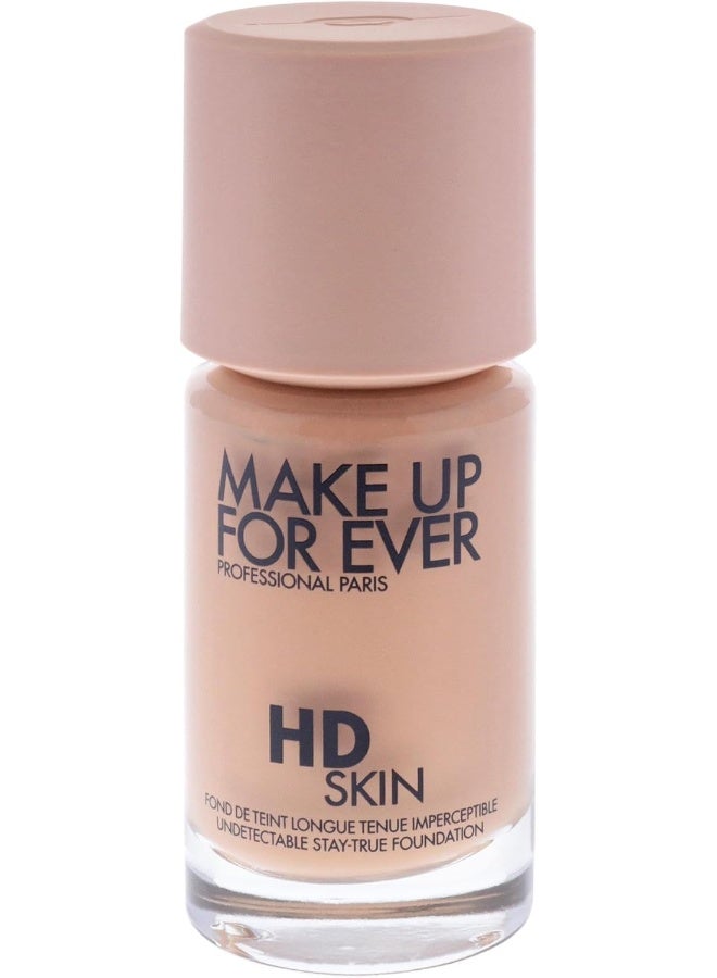 MAKE UP FOR EVER HD Skin Undetectable Longwear Foundation 2Y32 Warm Caramel - Image 2