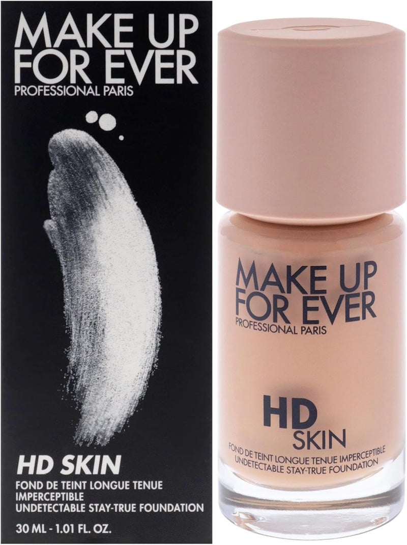 MAKE UP FOR EVER HD Skin Undetectable Longwear Foundation 2Y32 Warm Caramel - Image 1