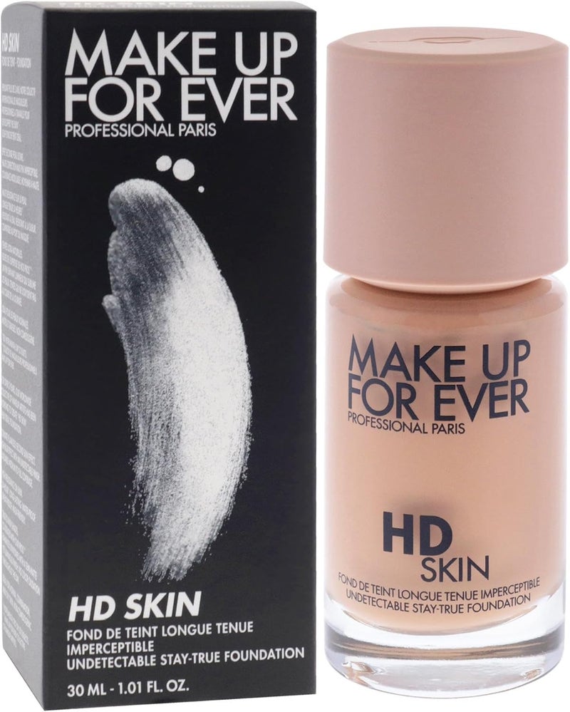 MAKE UP FOR EVER HD Skin Undetectable Longwear Foundation 2Y32 Warm Caramel - Image 3