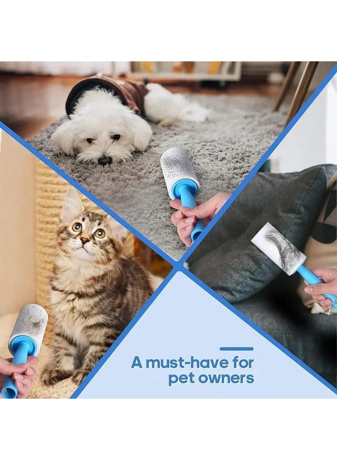 Claiez Sticky Lint Remover Roller for Clothes - 3 Rolls, 180 Sheets Total - Reusable Easy-Tear Pet Hair Remover for Woolen Clothes, Sofa, Furniture, Sweater, Dust & Dirt - Image 4