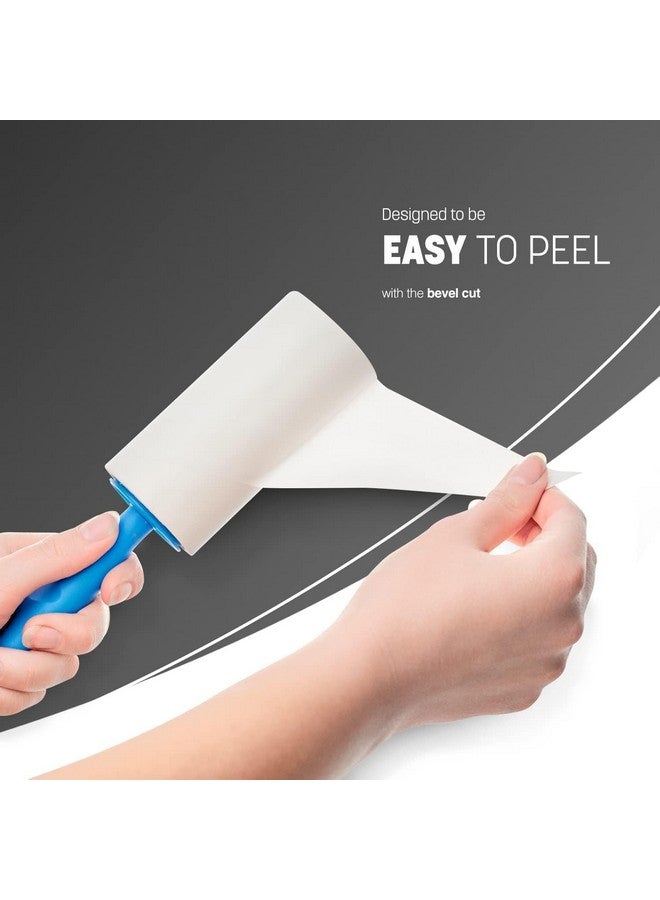 Claiez Sticky Lint Remover Roller for Clothes - 3 Rolls, 180 Sheets Total - Reusable Easy-Tear Pet Hair Remover for Woolen Clothes, Sofa, Furniture, Sweater, Dust & Dirt - Image 3