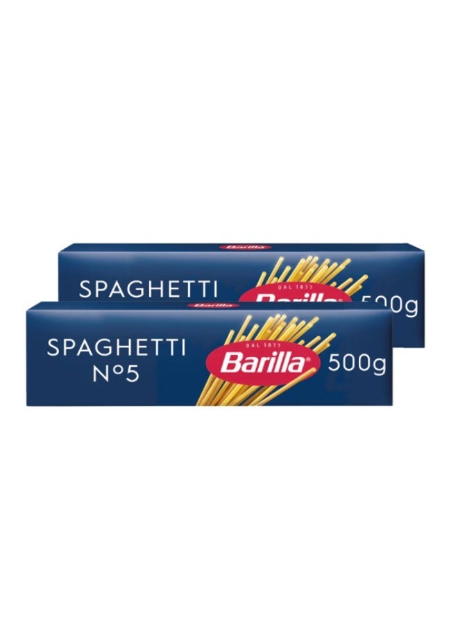 Barilla Spaghetti No 5 (500g) pack of 2 - Image 1