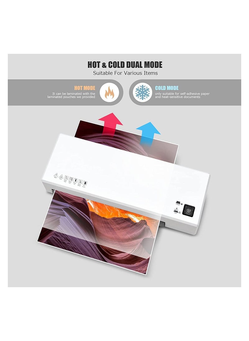 Y&D - Laminator, Laminator Machine with Hot and Cold Settings 15 Pouches - Image 1