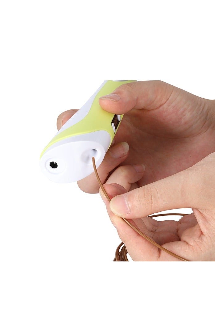 3D Pen 3DPEN-2 Multicolor with Adjustable Temperature & Speed, 0.7 mm Nozzle, Compatible with ABS/PLA 1.75 mm Filaments, Fast Heating, Lightweight Ergonomic Design – Includes 3 Filaments, Adapter, Stand & Manual – Creative 3D Drawing, Modeling, DIY & Educational Tool - Image 3