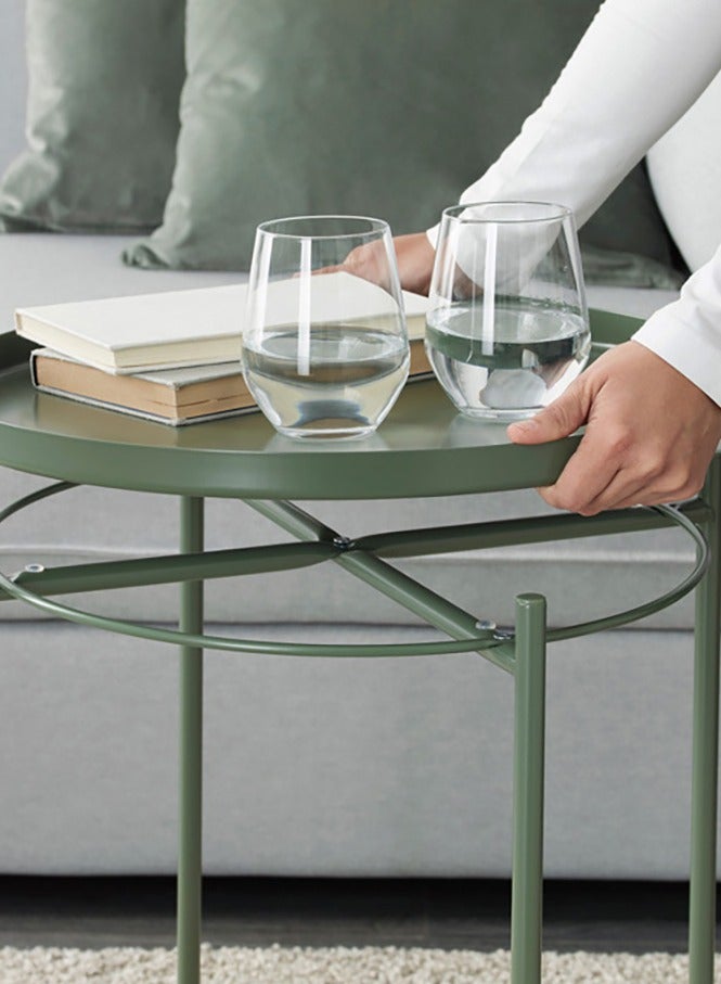 بيوينتي طاولة فولاذية مستديرة - Image 3