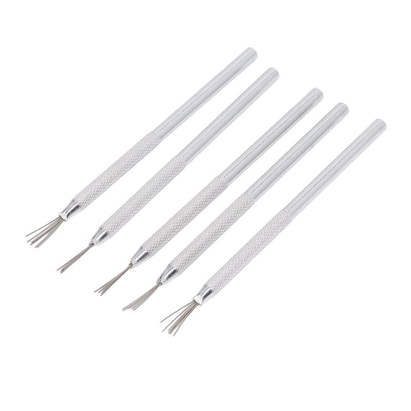 Ceramic Clay Needle Tool Set 5PCS For Polymer Clay Sculpting Carving And Detail Modelling - Image 4