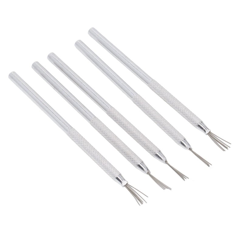 Ceramic Clay Needle Tool Set 5PCS For Polymer Clay Sculpting Carving And Detail Modelling - Image 3