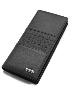 Leather Wallet Purse With Crocodile Pattern On The Top Black - pzsku/Z4366763FC5C88870B350Z/45/_/1740808960/4a9088fd-8f04-4a1f-9fec-8f221fca0bed