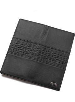 Leather Wallet Purse With Crocodile Pattern On The Top Black - pzsku/Z4366763FC5C88870B350Z/45/_/1740808961/69fc5bfd-27bb-4628-af4b-faab56fa2a7d