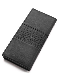 Leather Wallet Purse With Crocodile Pattern On The Top Black - pzsku/Z4366763FC5C88870B350Z/45/_/1740808963/633570cf-b7a2-4377-a5d2-978b8594f039