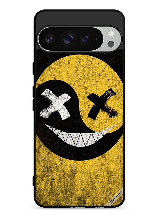 Covernex Google Pixel 9 Pro Protective Case Cover Marshmallow Face Art - Image 1