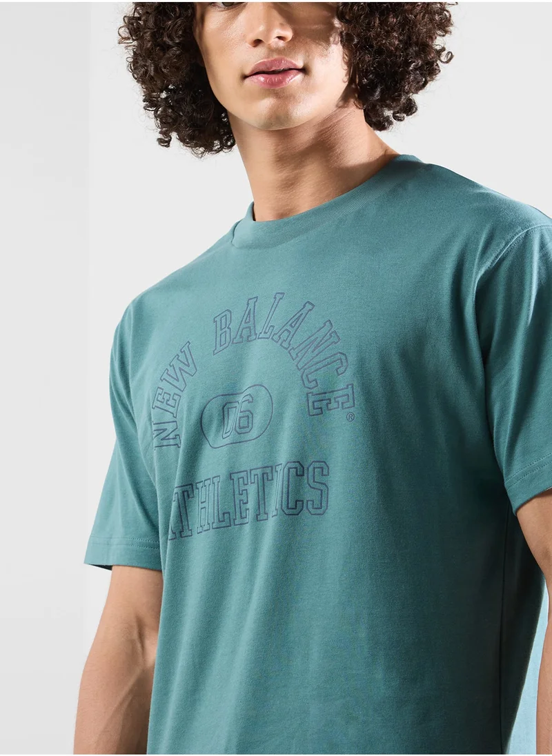 نيو بالانس Varsity Jersey T-Shirt