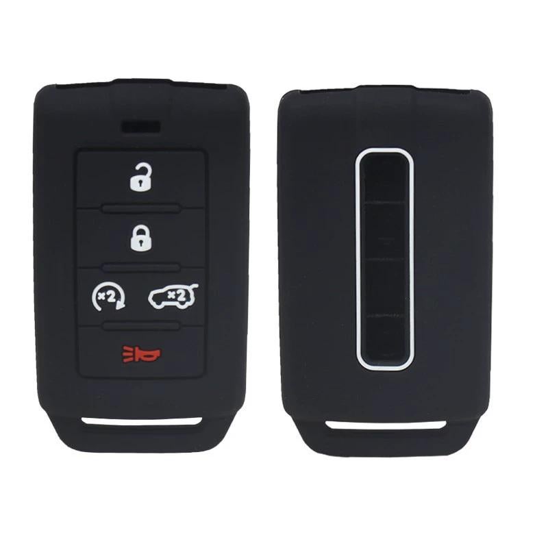 Key Fob Cover for Jeep Commander, Wagoneer, Grand Cherokee Wagoner, Wrangler - Image 2