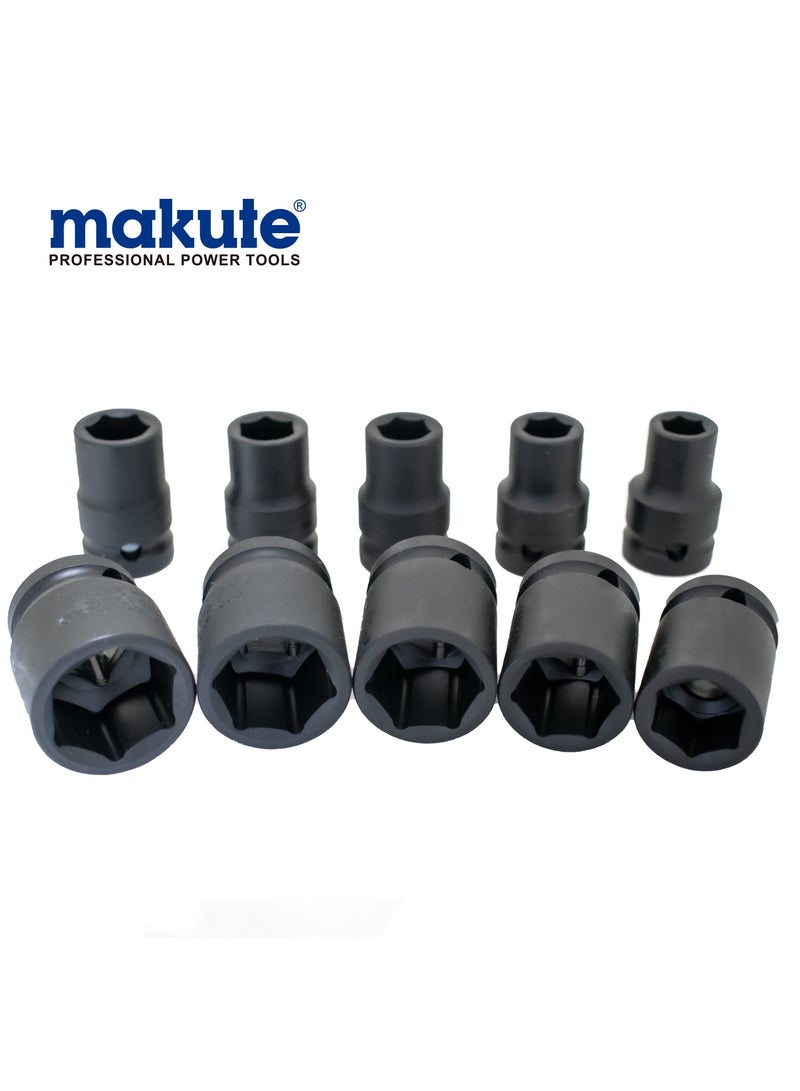 makute 10 Piece Short Torque Bit Set - 1/2"  - Image 2