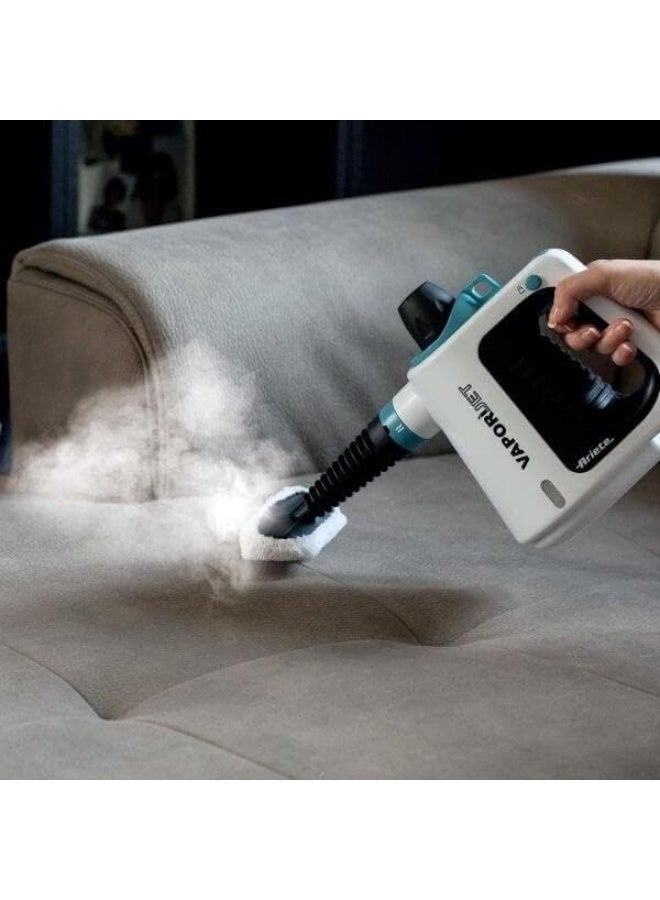 Ariete 4137 Vaporì Jet Steam Gun, Aluminum Boiler, 1050 W, 250 cc, 3.5 bar, Accessory Kit included, White - Image 2