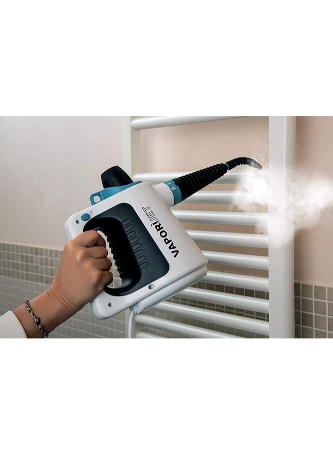 Ariete 4137 Vaporì Jet Steam Gun, Aluminum Boiler, 1050 W, 250 cc, 3.5 bar, Accessory Kit included, White - Image 3