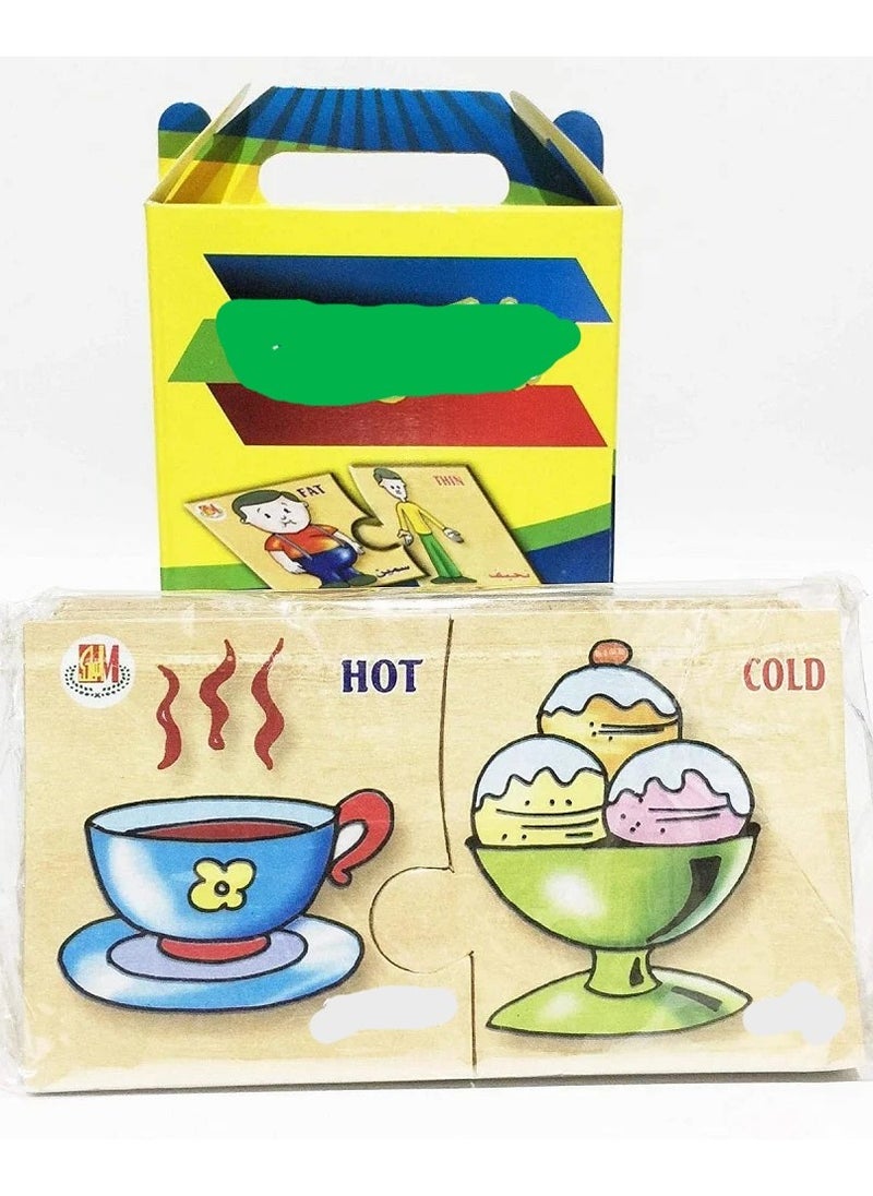 Generic - Opposites Puzzle Game for Kids – Boost Language Skills & Logical Thinking - Image 1