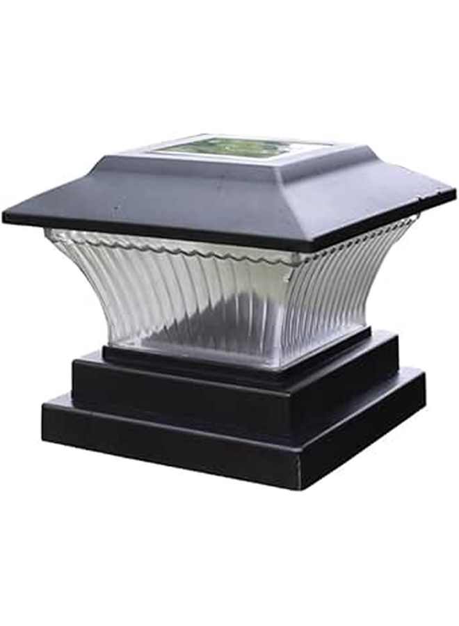 1 Pc Solar Powered Fence Post Light For Garden Outdoor Patio Decor - Image 1
